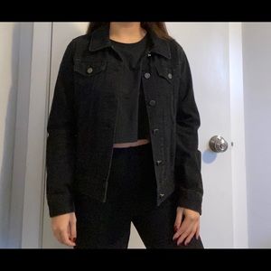 Black Denim Jacket